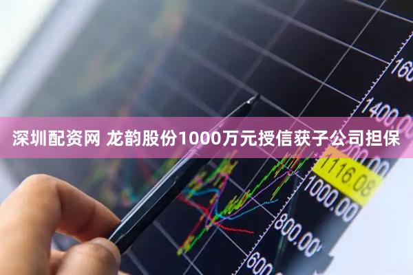 深圳配资网 龙韵股份1000万元授信获子公司担保